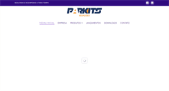 Desktop Screenshot of parkitsvedacoes.com.br